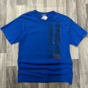 Blue NASCAR Dale Earnhardt Jr graphic t